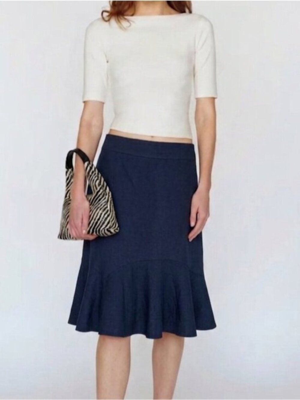 Vintage Jessica Linen Skirt